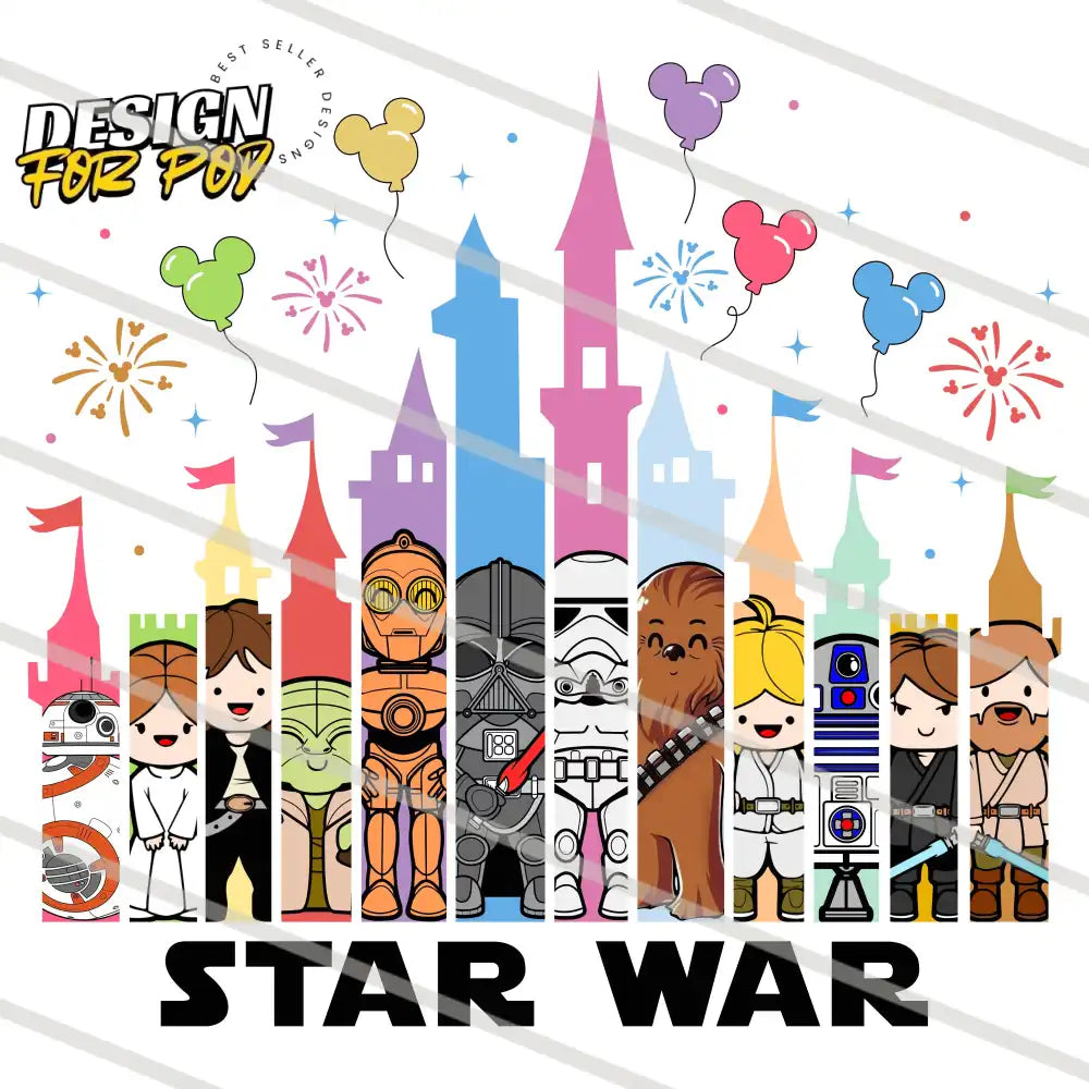 Disney Birtday Bandle Castle PNG