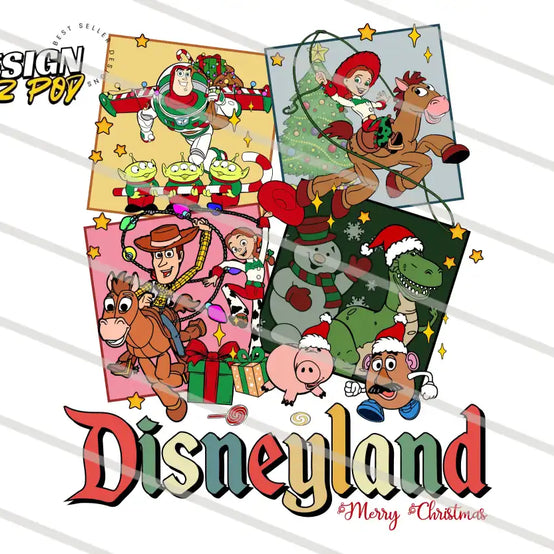 Disneyland Toy Story Christmas PNG
