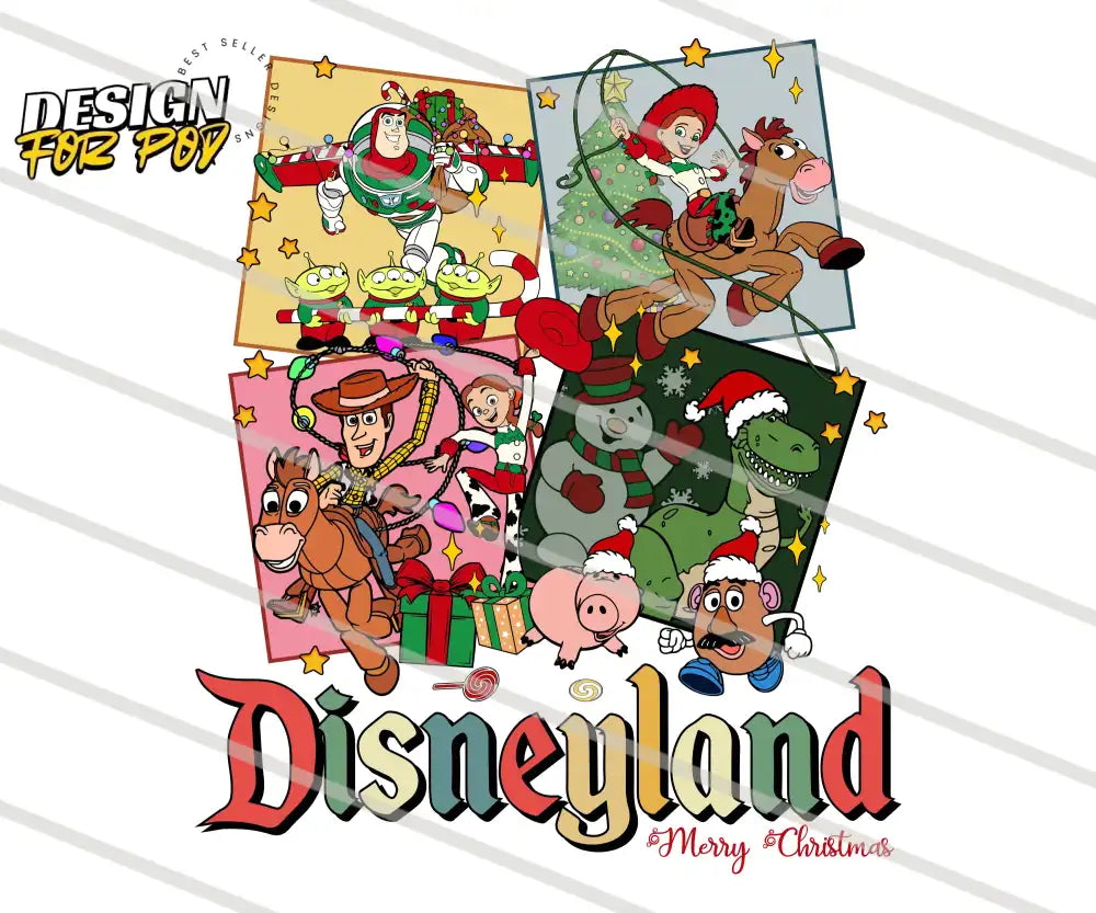 Disneyland Toy Story Christmas PNG