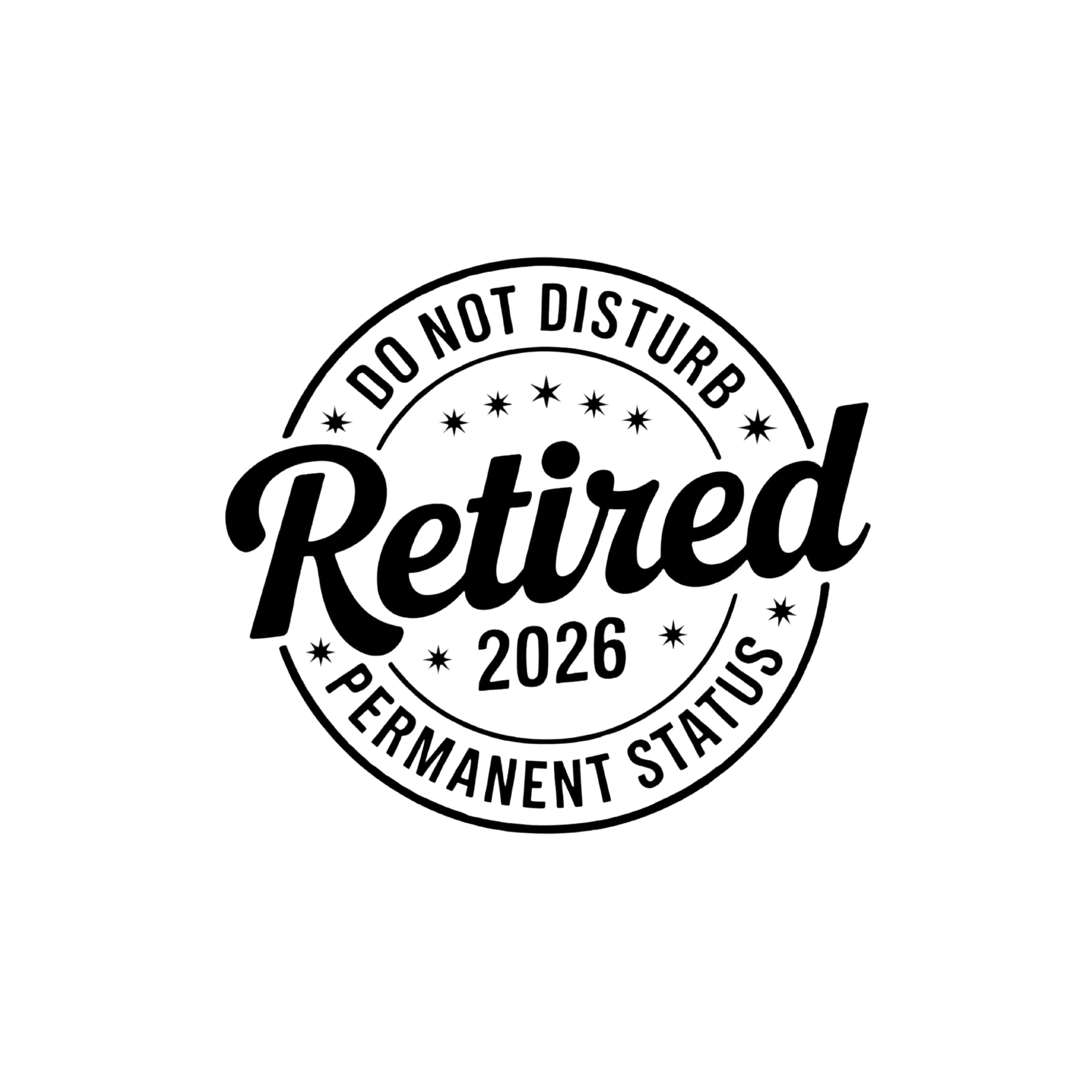 Do Not Disturb Permanent Status Retired 2026 PNG