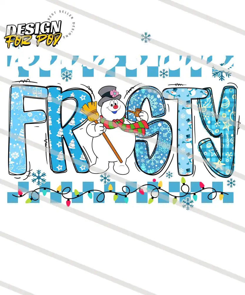 Feeling a Little Frosty White Christmas PNG