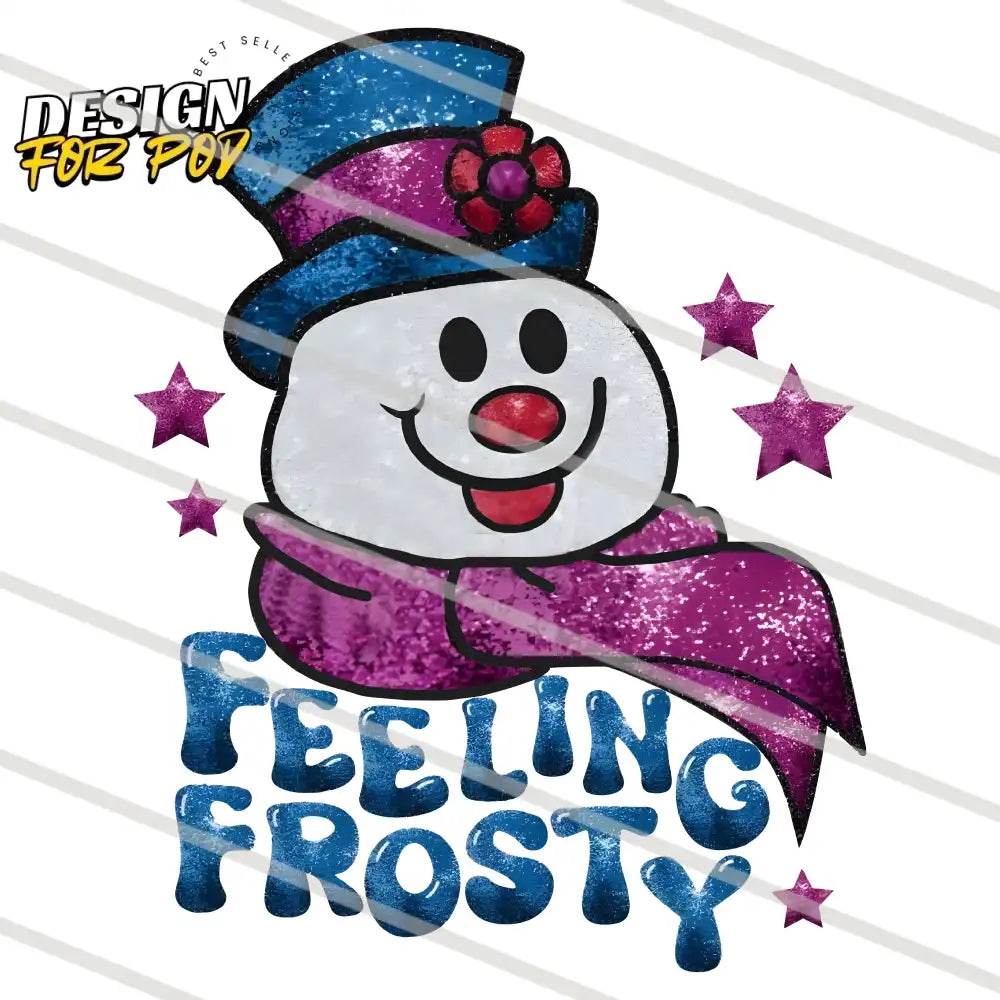 Feeling Frosty Christmas PNG