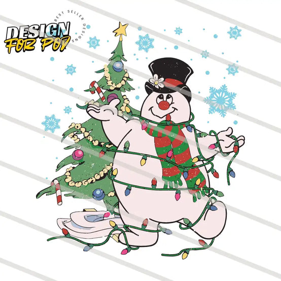 Frosty Christmas PNG