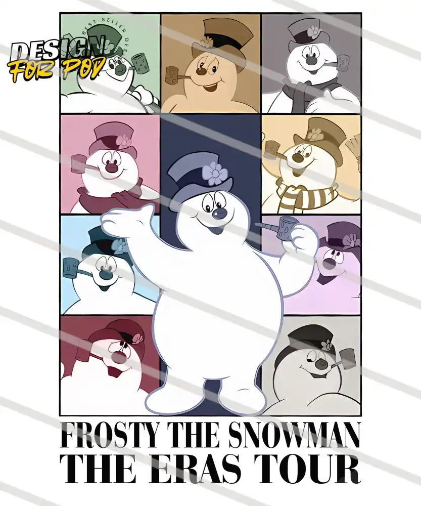 Frosty The Snowman The Eras Tour Christmas PNG