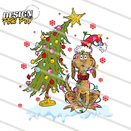 Grinch Max Christmas Tree PNG
