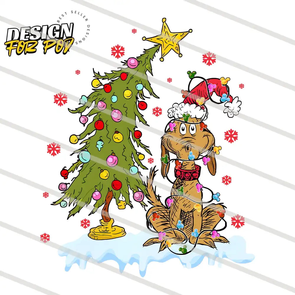 Grinch Max Christmas Tree PNG