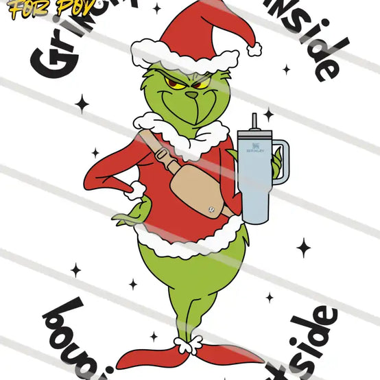 Grinch On The Inside PNG