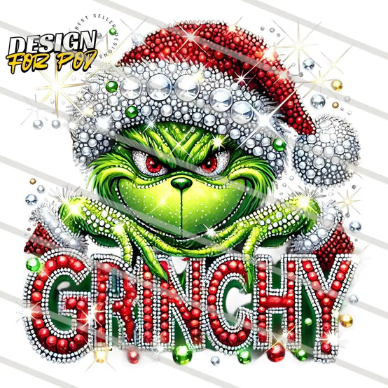 Grinchy Christmas PNG