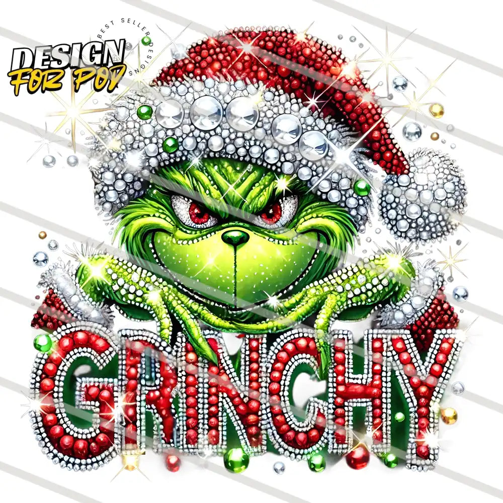 Grinchy Christmas PNG