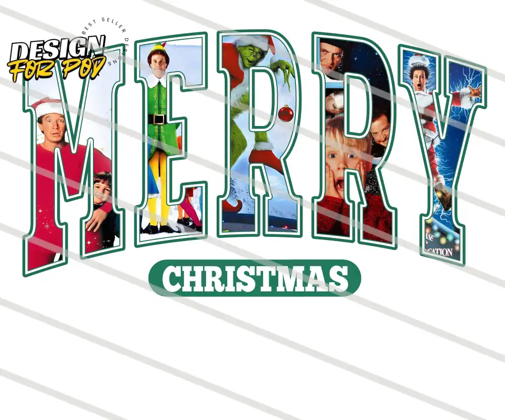 Merry Christmas Movies PNG