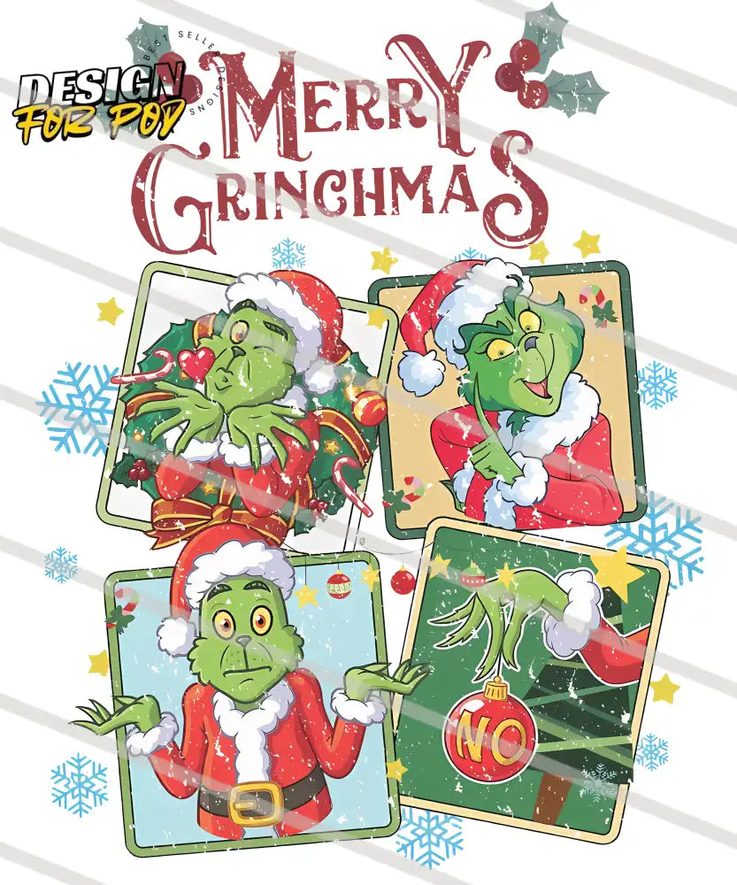Merry Grinchmas PNG