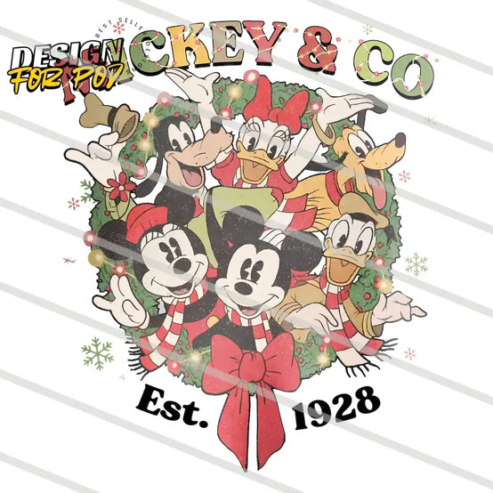 Mickey and Co Est 1928 PNG