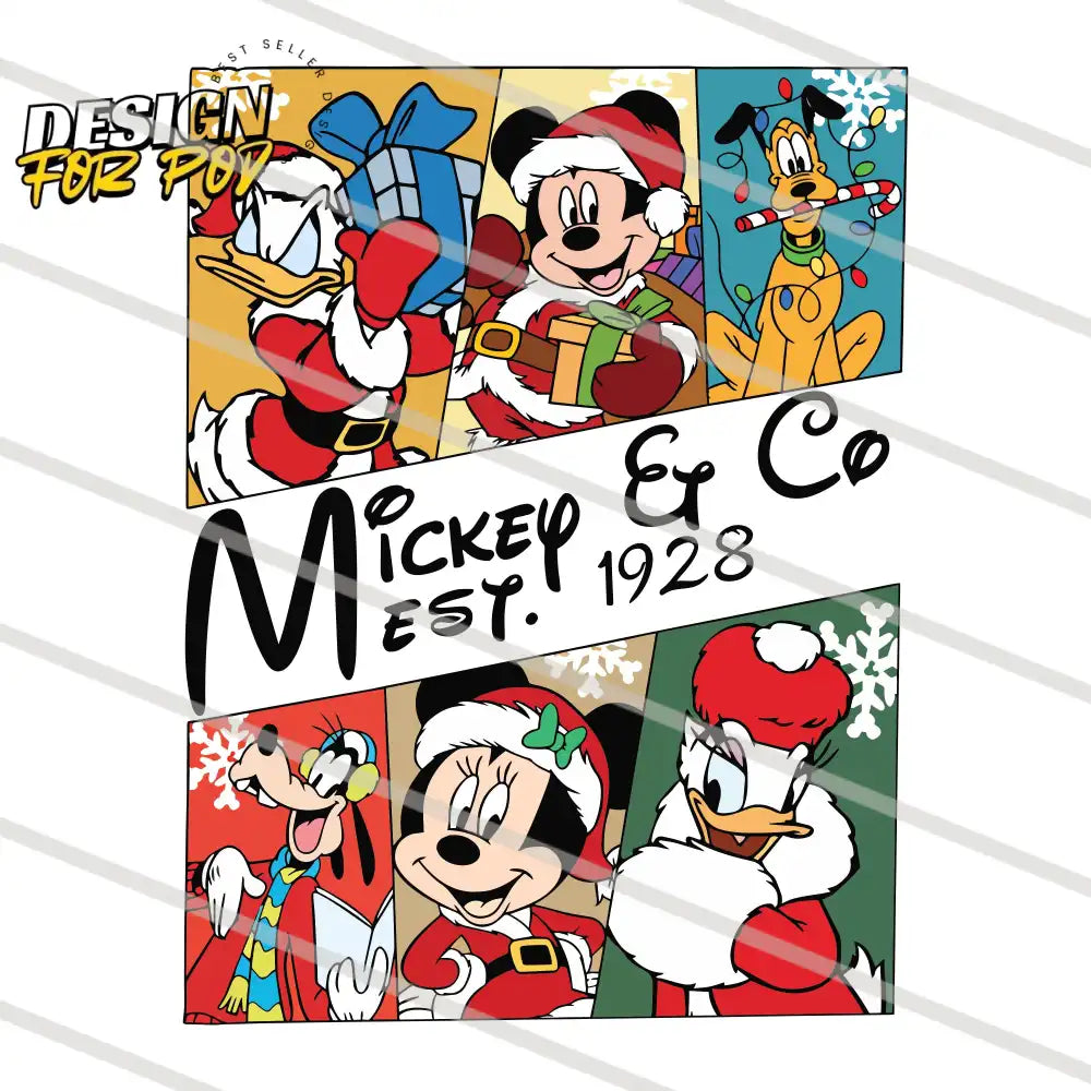 Mickey and Co Est 1928 PNG