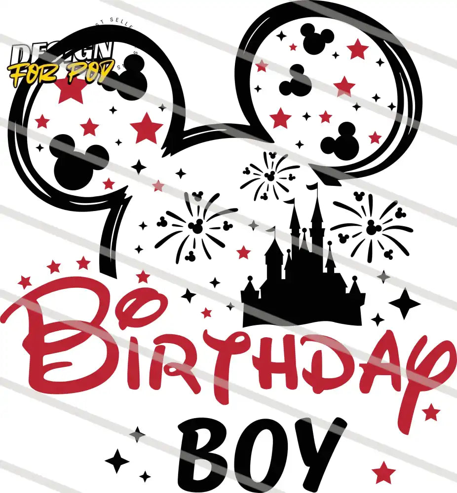 Mickey Birthday Boy PNG