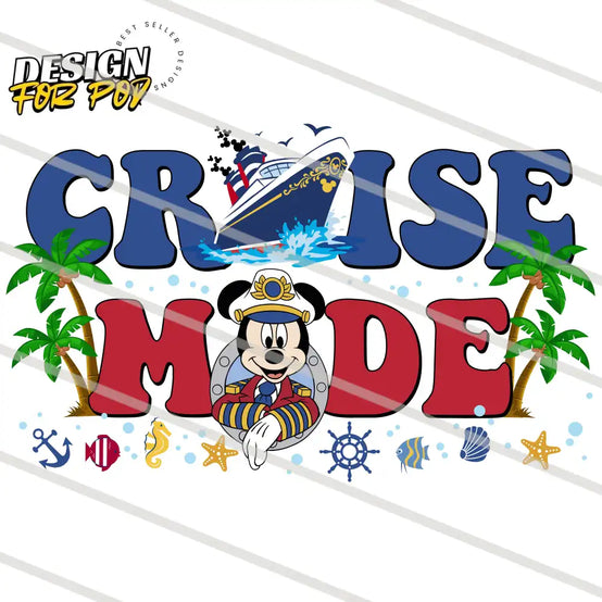 Mickey Family Trip Cruise Mode PNG