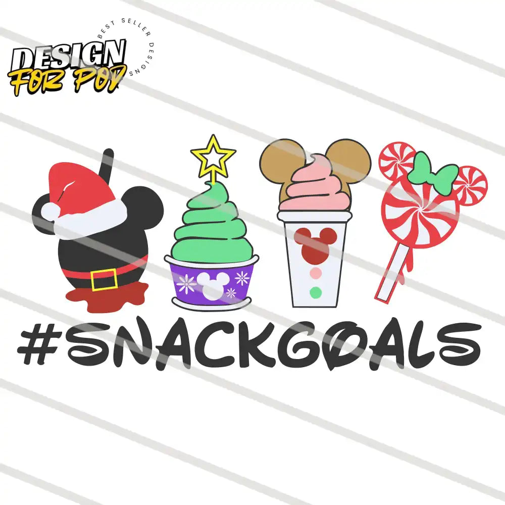 Mickey Snack Goals PNG