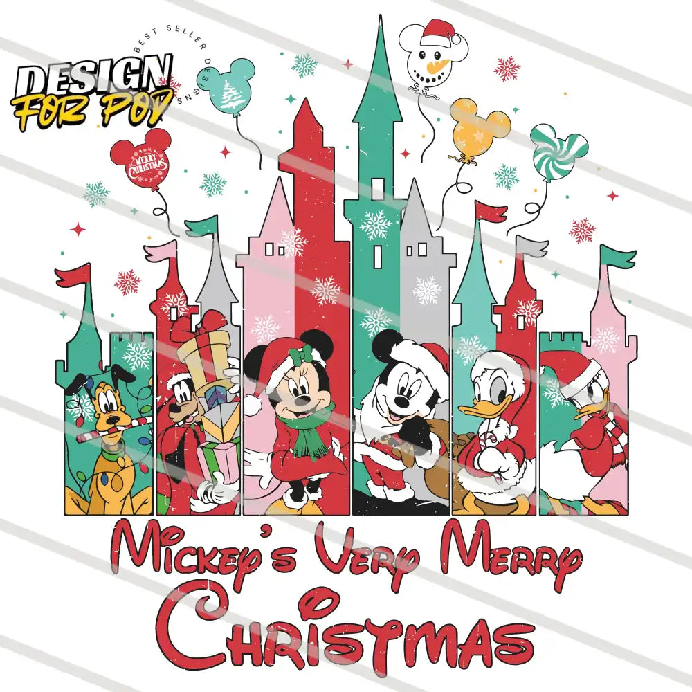Mickey’s Very Merry Christmas PNG