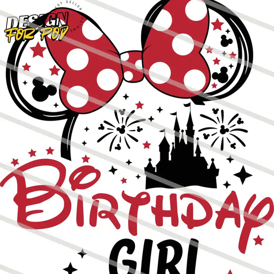 Minnie Birthday Girl PNG