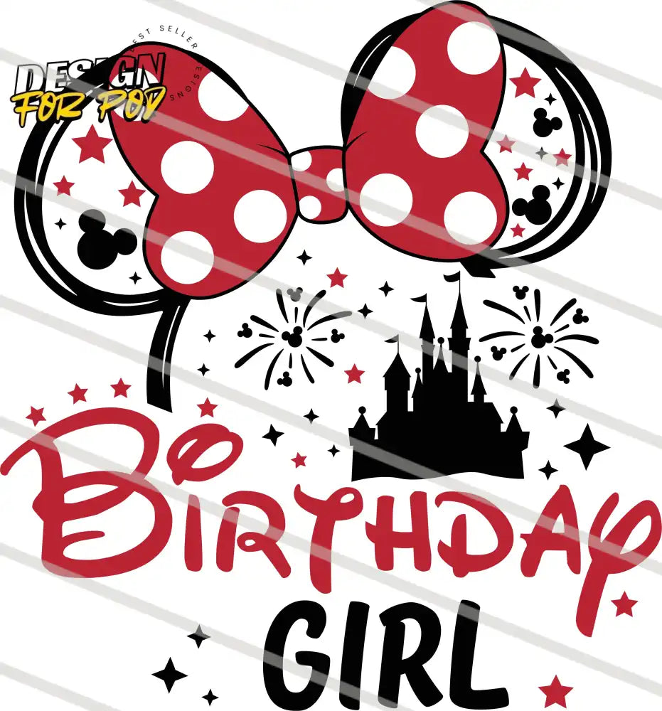 Minnie Birthday Girl PNG