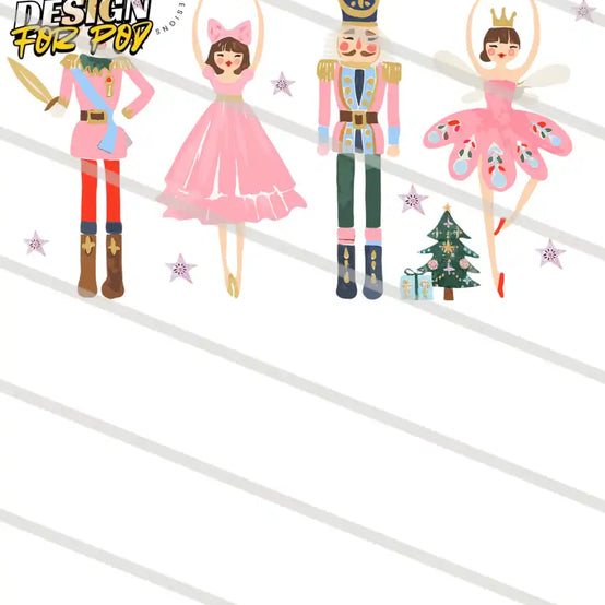 Nutcracker Ballet Christmas PNG