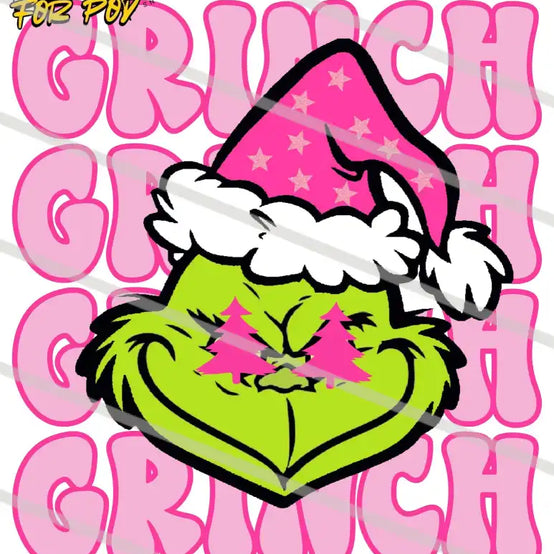 Pink Grinch PNG