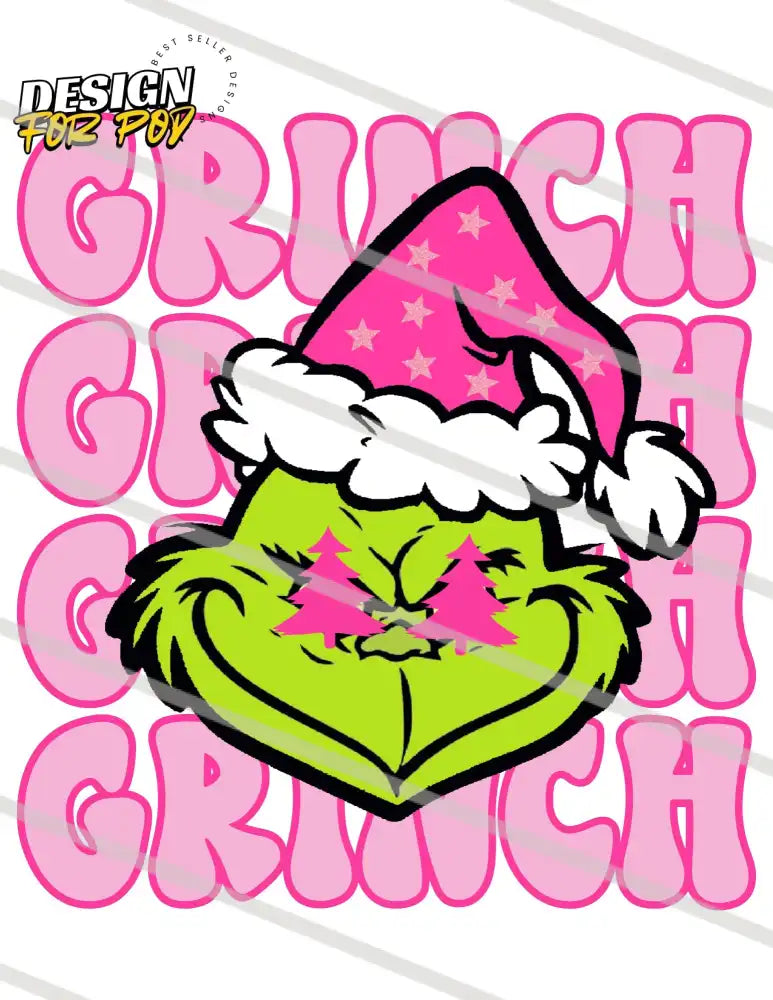 Pink Grinch PNG
