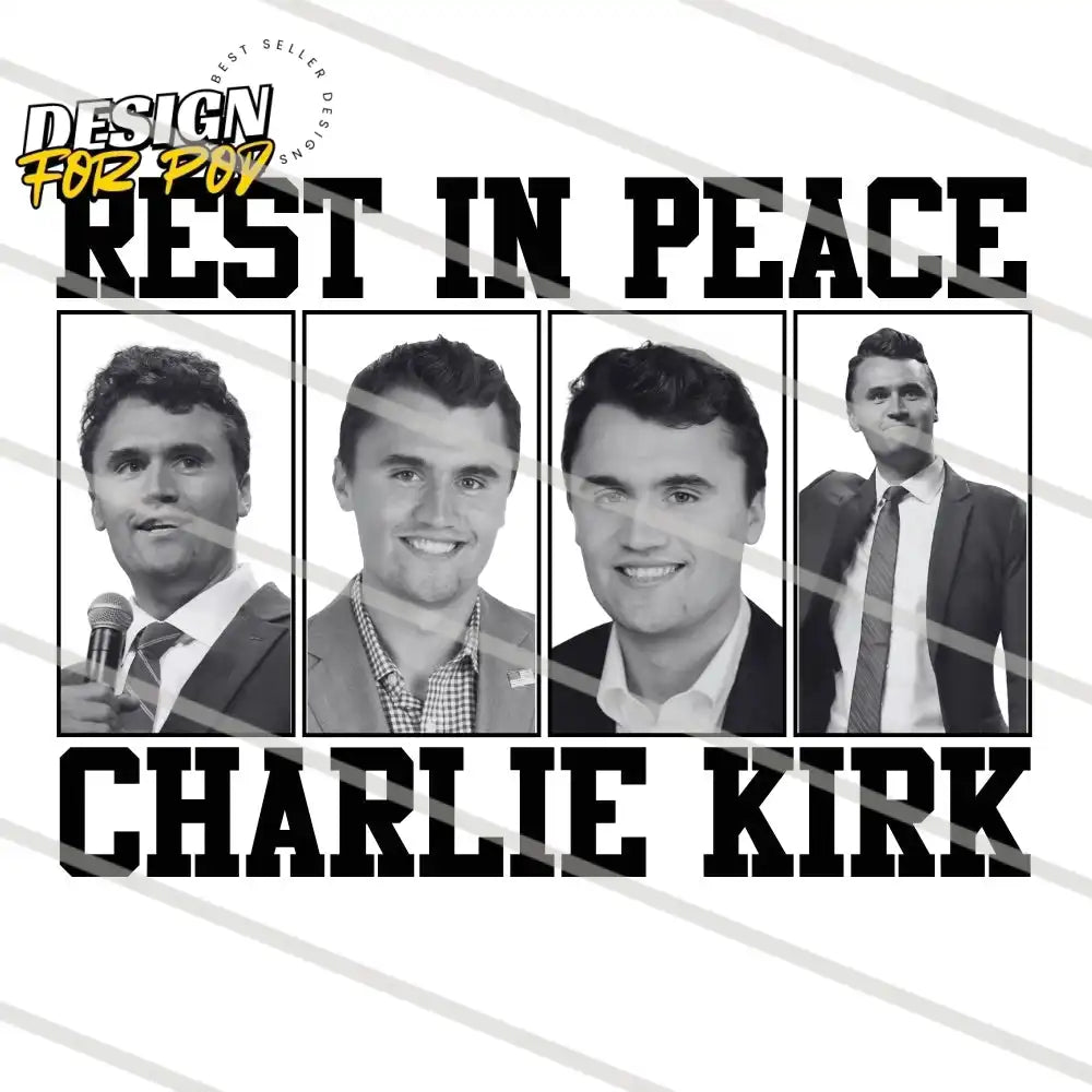 Rest In Peace Chalie Kirk PNG