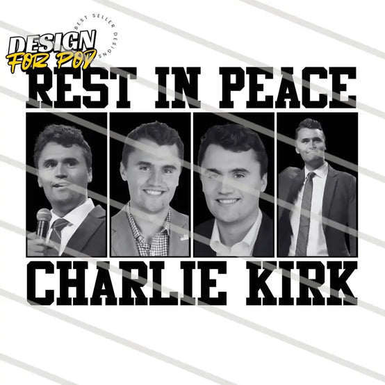 Rest In Peace Charlie Kirk PNG