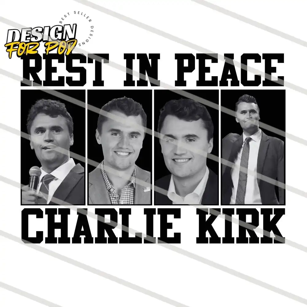 Rest In Peace Charlie Kirk PNG