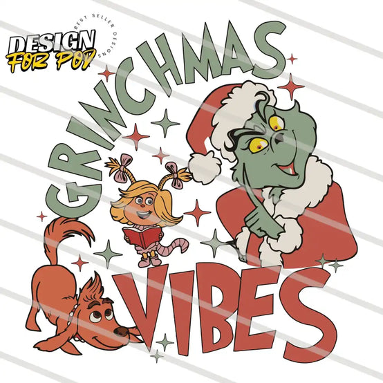 Retro Grinchmas Vibes Santa Cosplay PNG