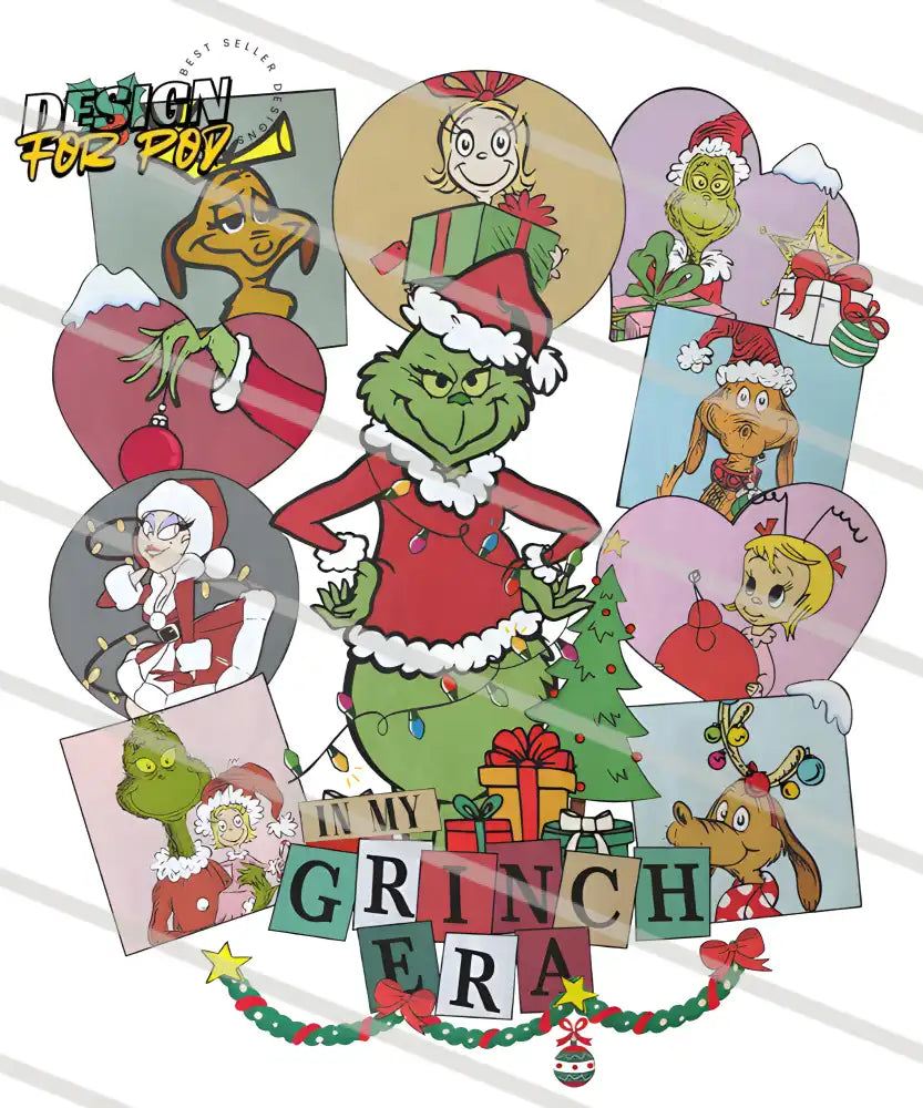 Retro In My Grinch Era The Grinch And Friend PNG