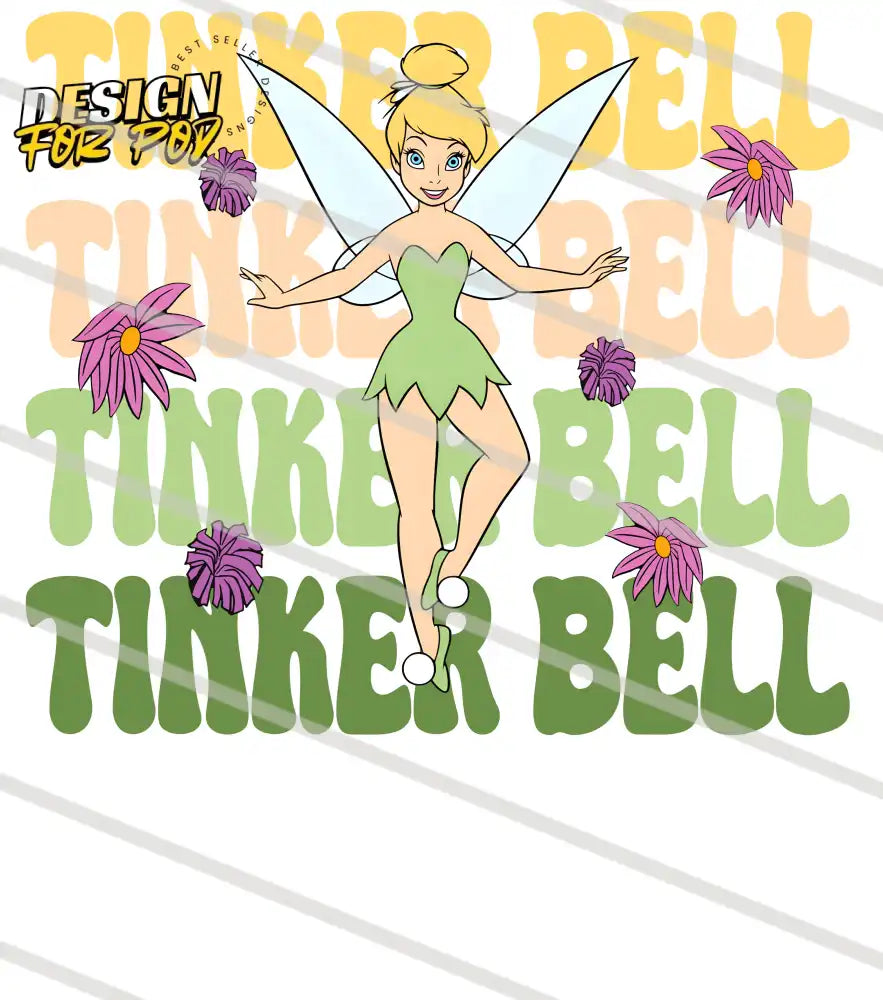 Tinkerr Bell Disney PNG
