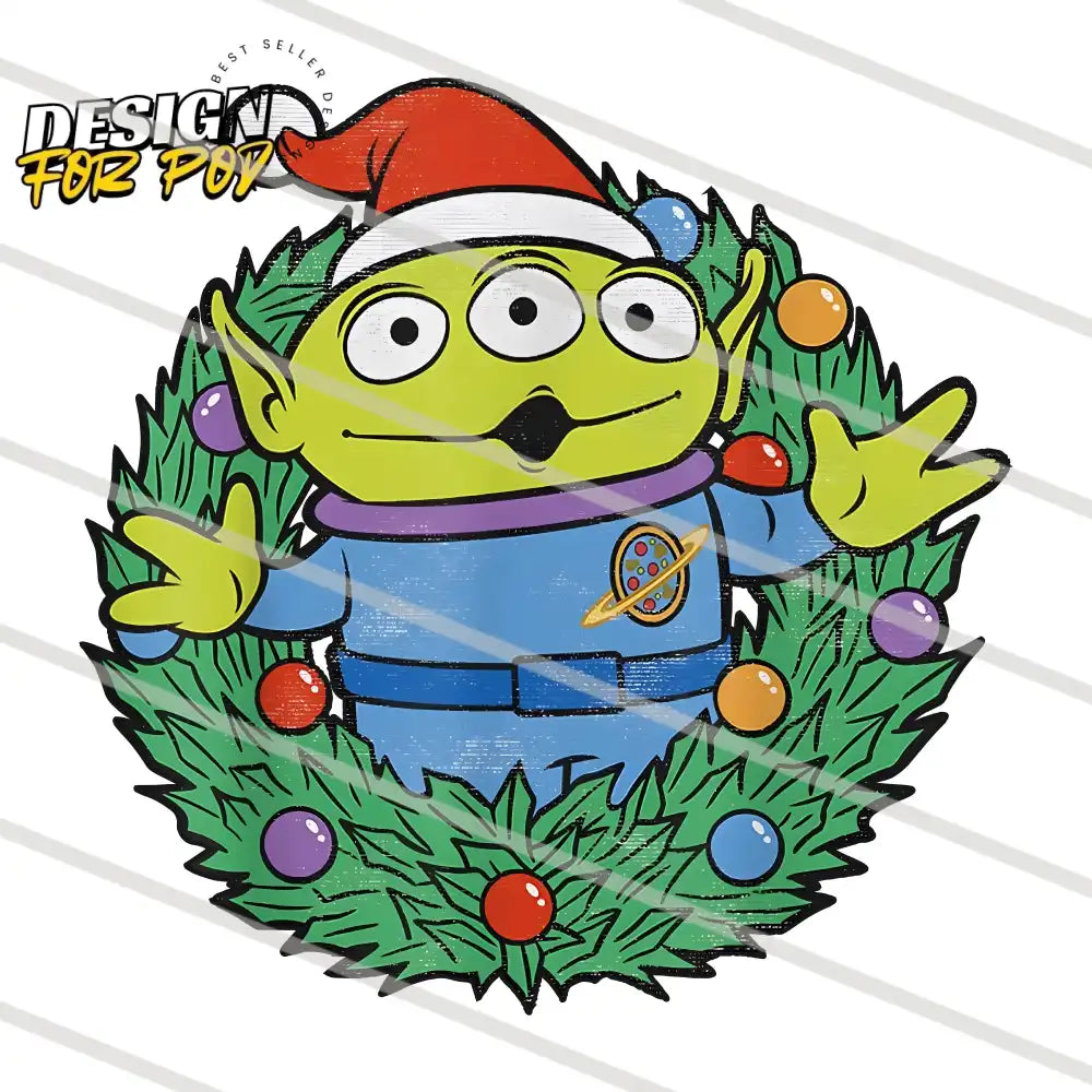 Toy Story Aliens Christmas PNG