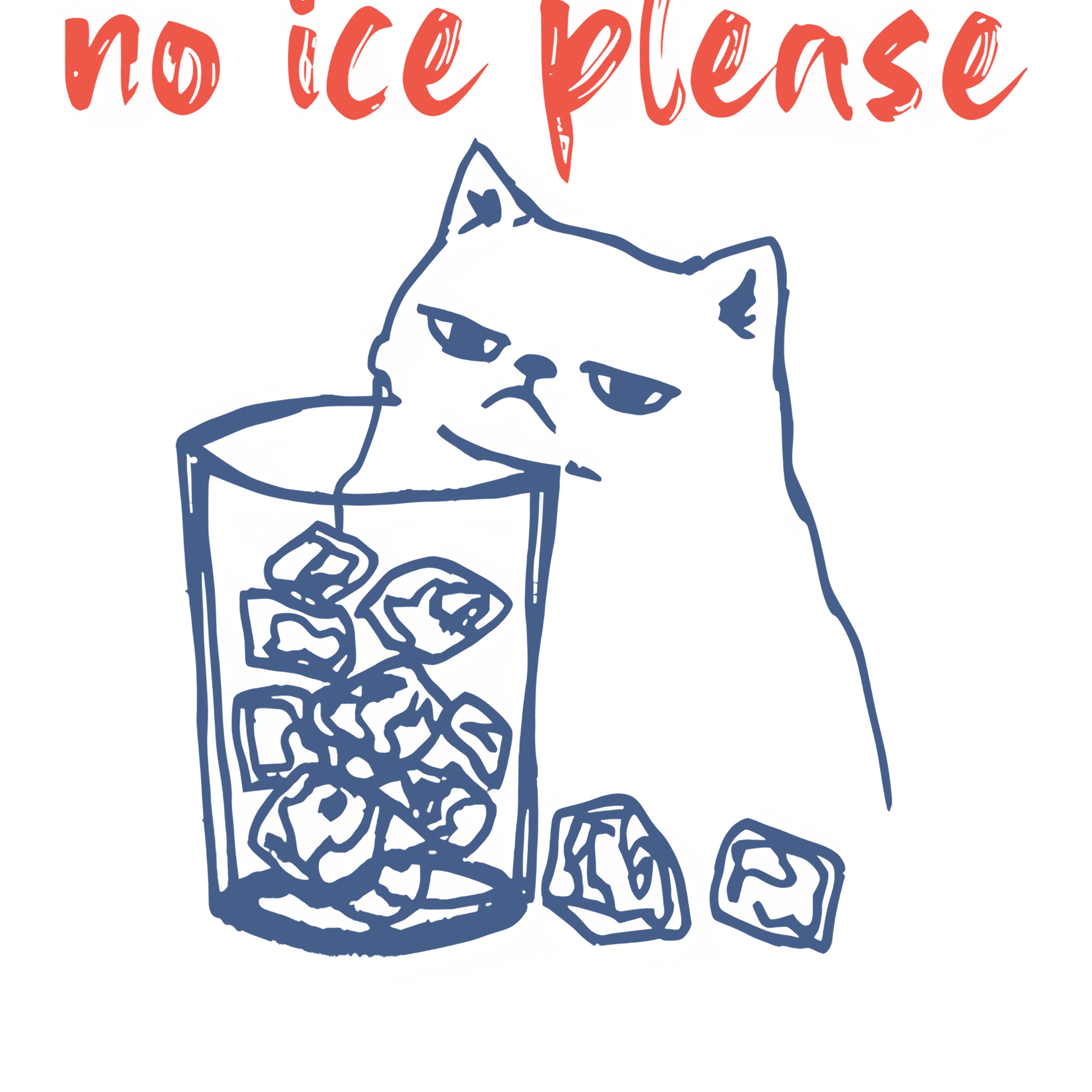 No Ice Please PNG
