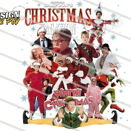 White Christmas Crew PNG